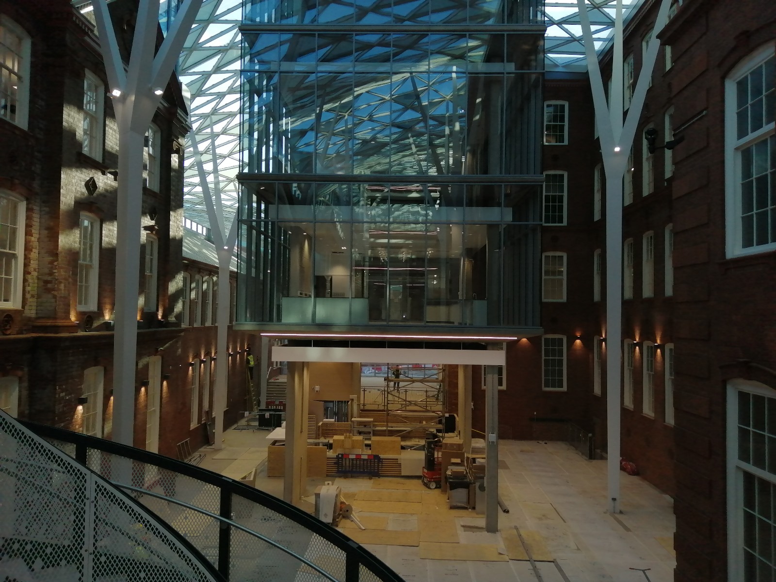 High-rise window cleaning