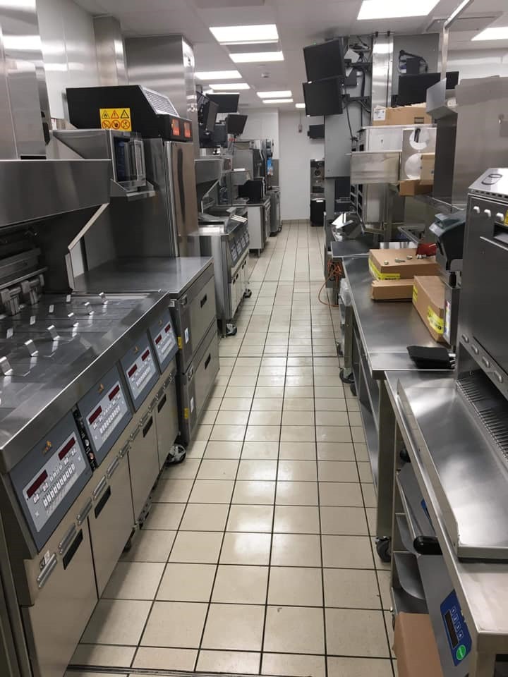 Commercial Kitchen Clean